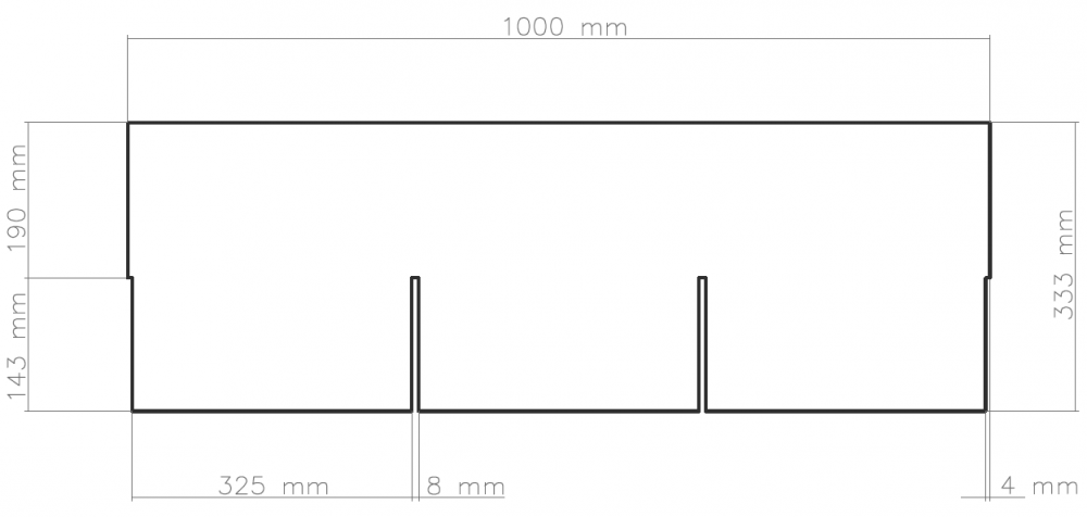 Asfaltovy sindel Guttatec Rectangular
